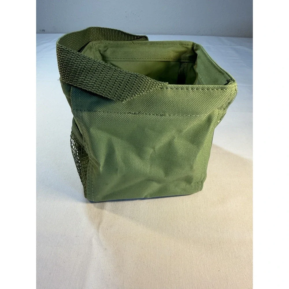 Thirty One Little Carry All‎ Caddy Positive Vibes Spring Rainbow Green GIFT